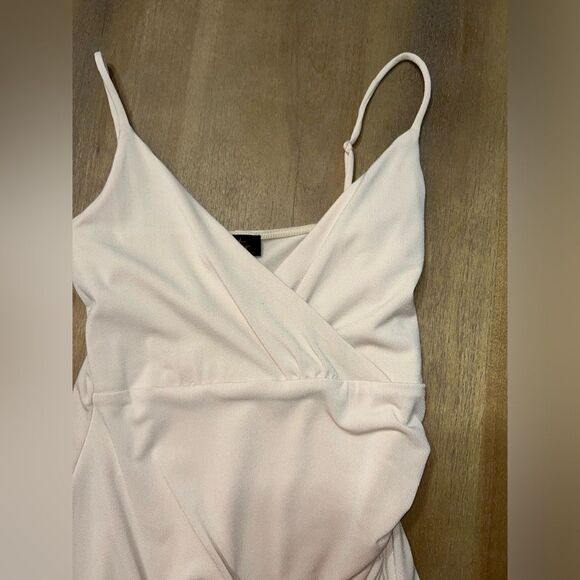 Cream, mini wrap dress. Never worn new with tags in perfect condition. - Picture 3 of 7